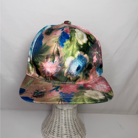 Betsey Johnson Floral Baseball Cap - Picture 7 of 10